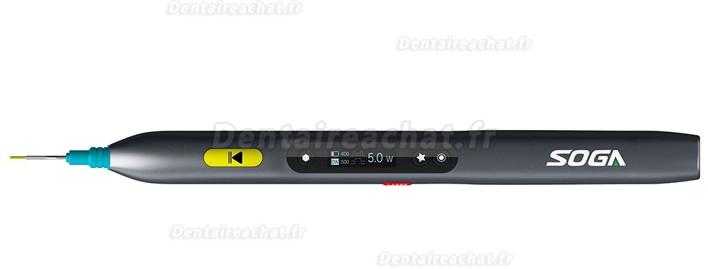 Stylo laser diode dentaire SOGA iLaser II, 650nm+980nm 0,5W-5W